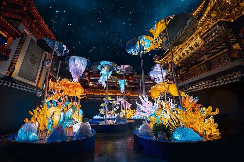 千灯启明流光溢彩！2024上海豫园灯会亮灯(图5)