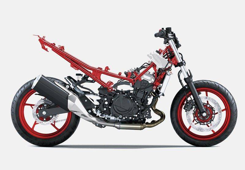 2024川崎Z500SE海外上市售价4万起(图4) 2024川崎Z500SE海外上市售价4万起(图4)