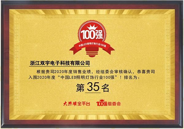 LED照明行业百强榜荣登第35名点点照明强势进军国内市场(图4) LED照明行业百强榜荣登第35名点点照明强势进军国内市场(图4)